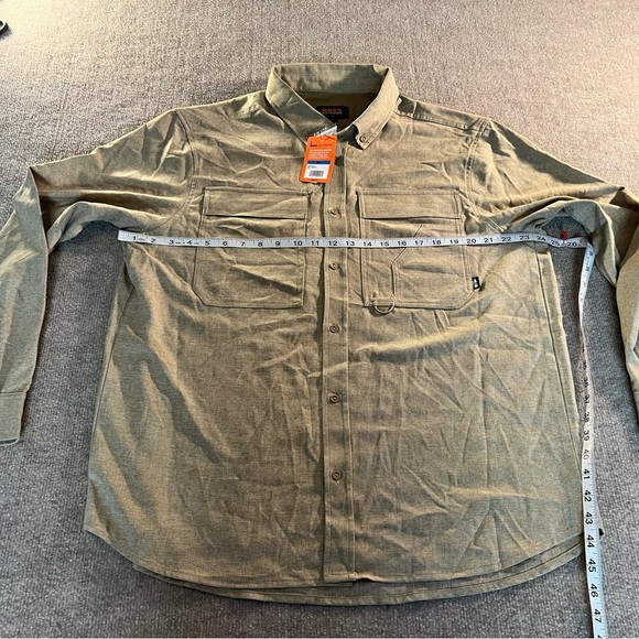 Boss Men's Tan XL long sleeve shirt - Picture 2 of 5